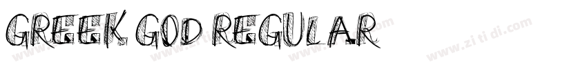 Greek God Regular字体转换